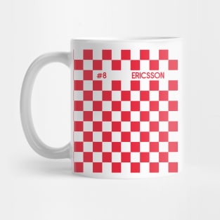 Marcus Ericsson Racing Flag Mug